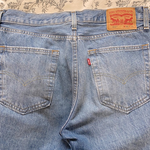 levi’s 512 boyfriend slim taper jeans - Picture 8 of 11